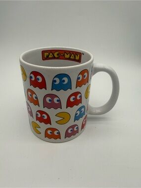 Retro Bandai Namco Pac-Man Arcade Game Ceramic Coffee Mug Cup Ghosts
